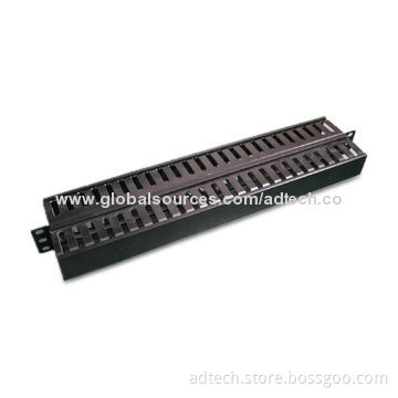 Cable Manager, Available in 1U, Double-side, Metal